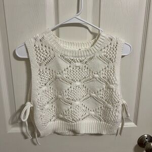Altar'd State Ivory Knit Top